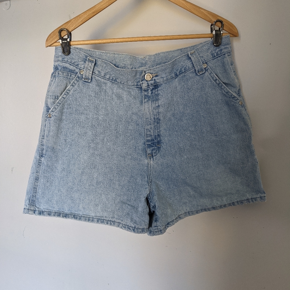 Riveted by Lee light blue highwaisted shorts